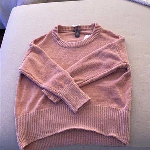 pink sweater